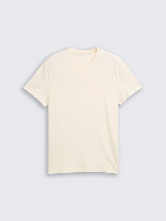 Basic getailleerd T-shirt door Men, Gardenia White
