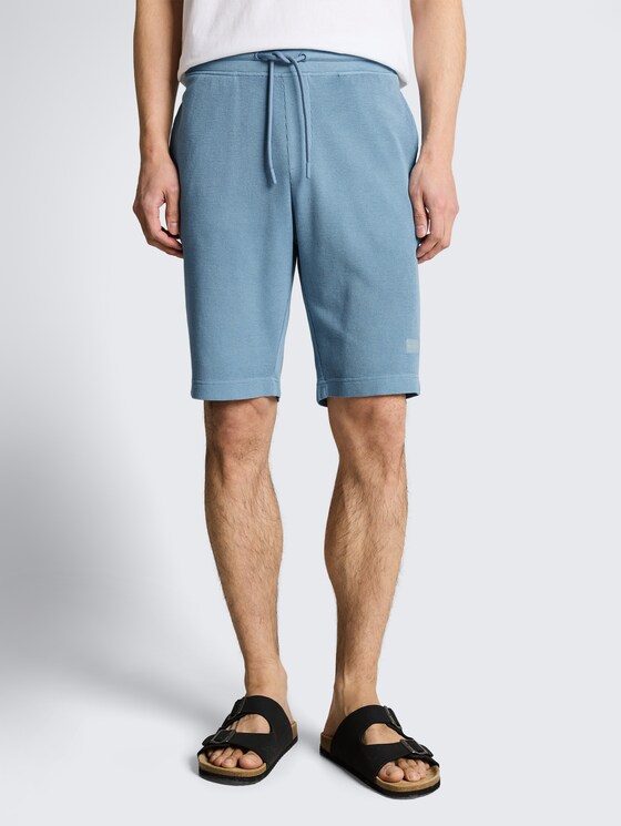 Short à texture gaufrée par Men, mountain spring blue