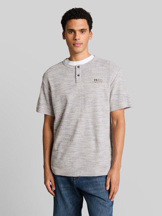 Maglietta Uomo In 100% Cotone Bianca Con Stampa Digitale, Colletto A R, Casual, Taglie S-XXL (Bianca, M)