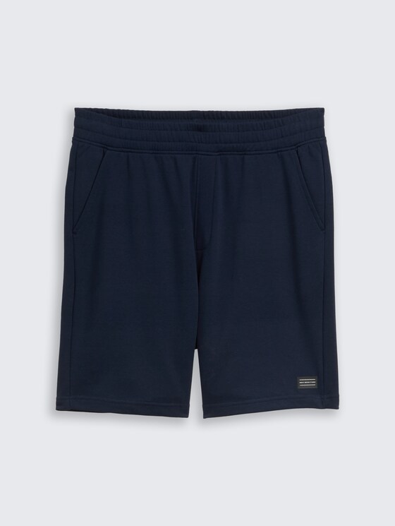 Relaxed sweat shorts by Denim Male, sky captain blue