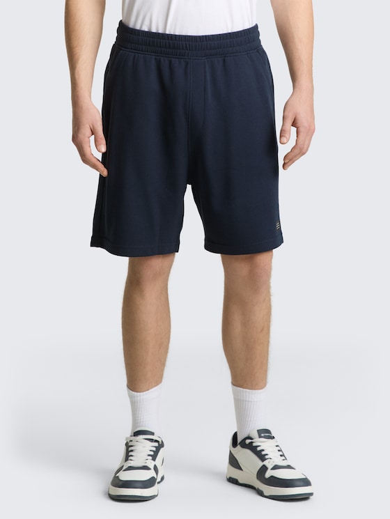 Relaxed Sweat-Shorts von Denim Male, sky captain blue