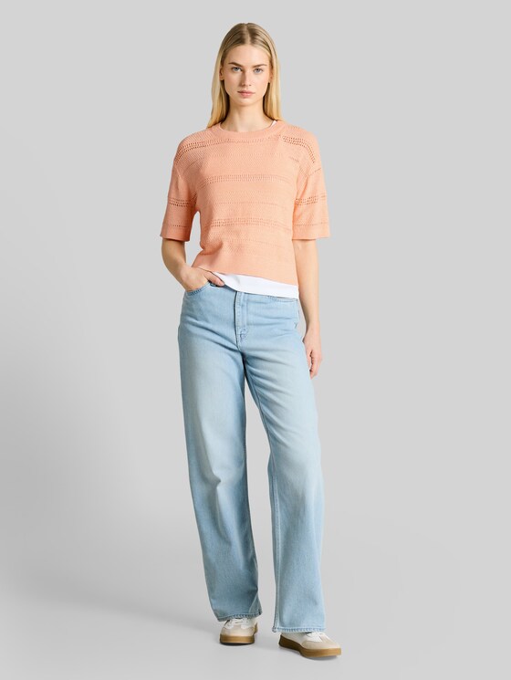 TOM TAILOR Denim Pullover Donna – Maglione Casual, Taglie Dalla XS Alla XXL, Moda Sostenibile