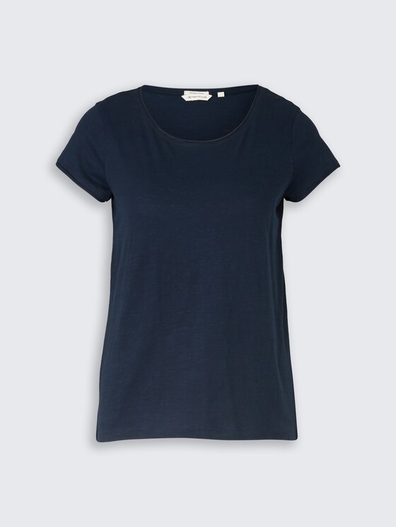 T-Shirt aus Baumwolle von Women, sky captain blue