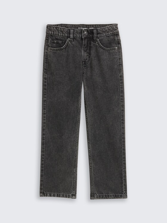 Straight Jeans von Teen Boys, stone grey denim