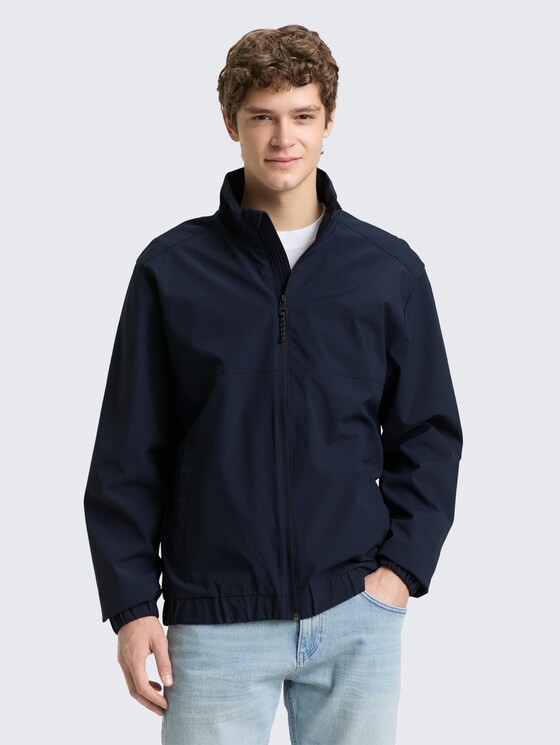 Blouson en matière déperlante par Denim Male, sky captain blue