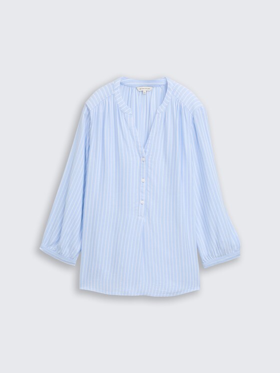 Bluse mit Streifenmuster von Women, blue white stripe