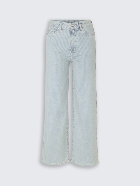 TTNELMA CULOTTE Jeans mit Streifenmuster von Women, denim offwhite stripe