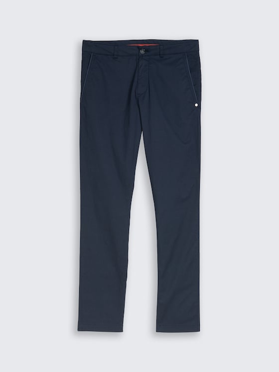 TTTRAVIS SLIM chino broek door Men, navy mini geometric print