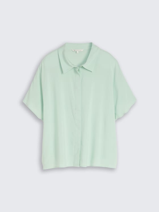 Blouse van viscose door Denim Female, light matcha green