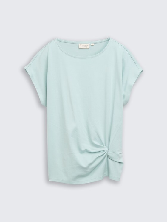 T-Shirt mit Knotendetail von Women, blue haze