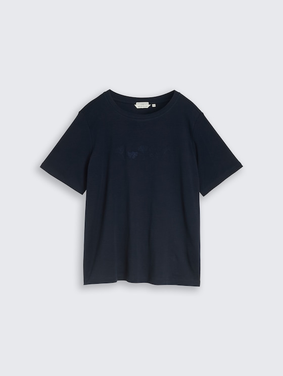 Plus Size - T-shirt van katoen door Women Plus Size, Lunar Eclipse