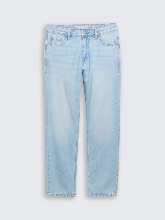 TTMARVIN STRAIGHT jeans door Men, Used Bleached Blue Denim