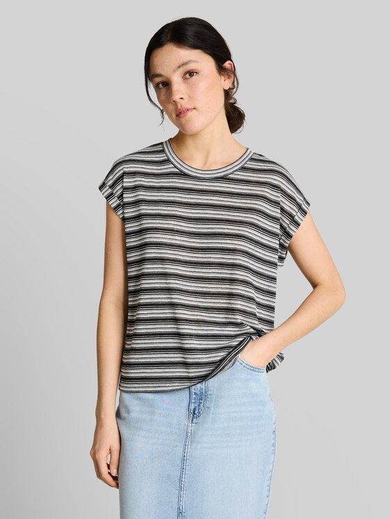 Tom Tailor Denim Maxirok met elastische band in zwart online kopen | P&C