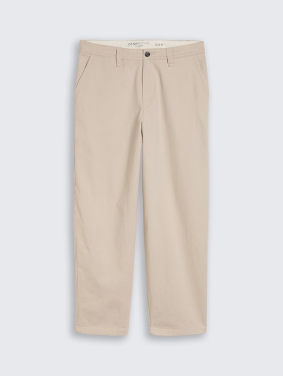 TTLOOSE chino broek van katoen door Denim Male, muted grey