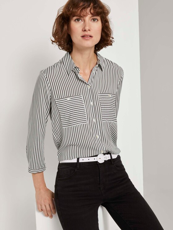 Schmaler Taillen-Gürtel - Frauen - white Schmaler Taillen-Gürtel - Frauen - white - 5 - TOM TAILOR