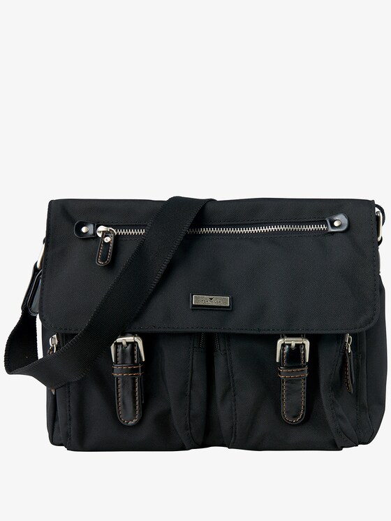 Schulter-Tasche aus Nylon - Frauen - schwarz / black Schulter-Tasche aus Nylon - Frauen - schwarz / black - 1 - TOM TAILOR
