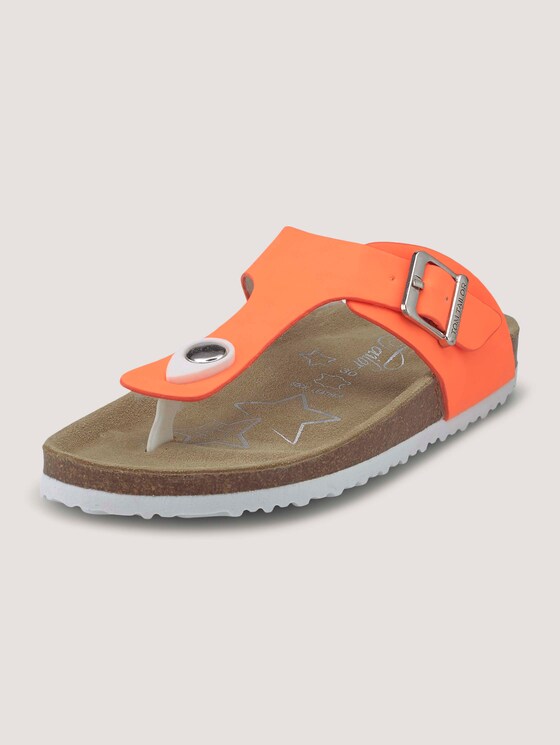 Zehentreter mit Schnalle - unisex - neon orange Zehentreter mit Schnalle - unisex - neon orange - 10 - TOM TAILOR