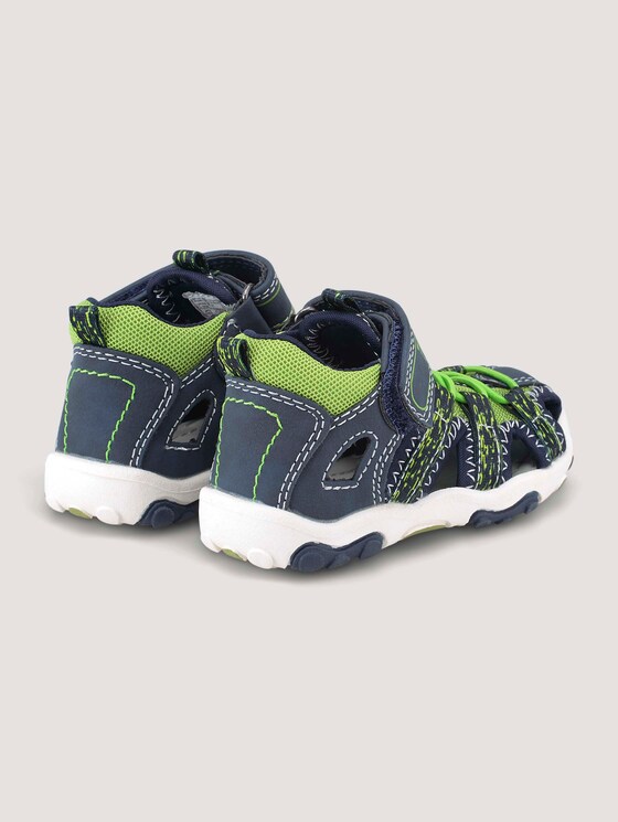 Sandalen mit Klettverschluss - unisex - navy-lime Sandalen mit Klettverschluss - unisex - navy-lime - 8 - TOM TAILOR