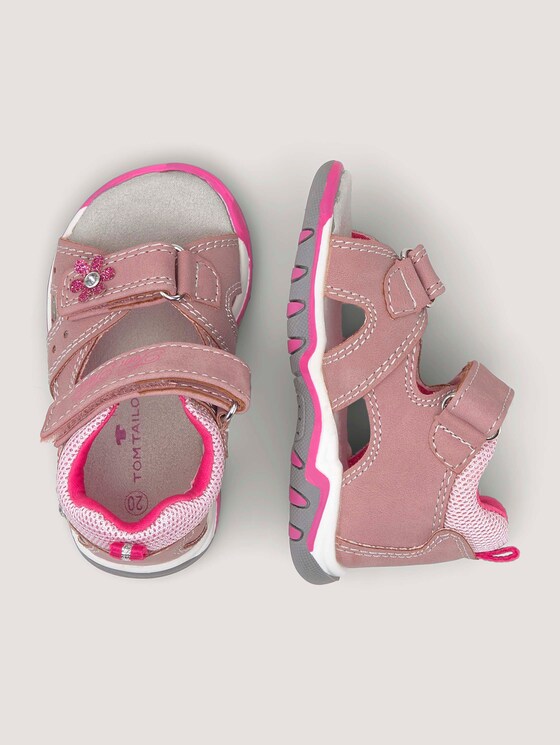 Sandalen mit Klettverschluss und Blumen - unisex - nude Sandalen mit Klettverschluss und Blumen - unisex - nude - 13 - TOM TAILOR