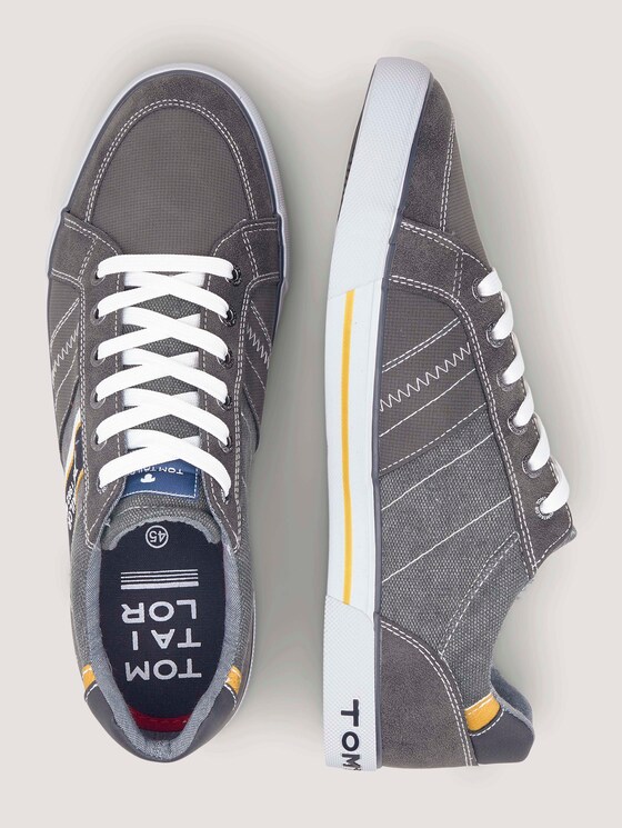 Sneaker mit Farbakzenten - Männer - grey Sneaker mit Farbakzenten - Männer - grey - 13 - TOM TAILOR