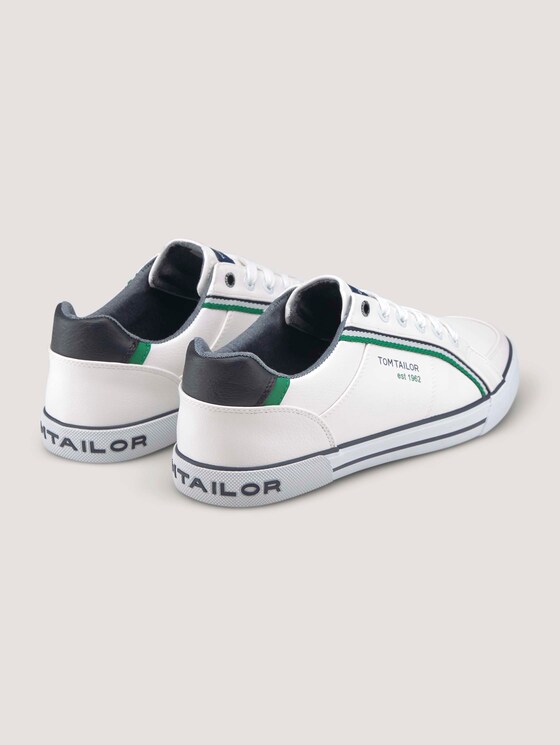 Sneaker mit Streifendetail - Männer - white Sneaker mit Streifendetail - Männer - white - 8 - TOM TAILOR