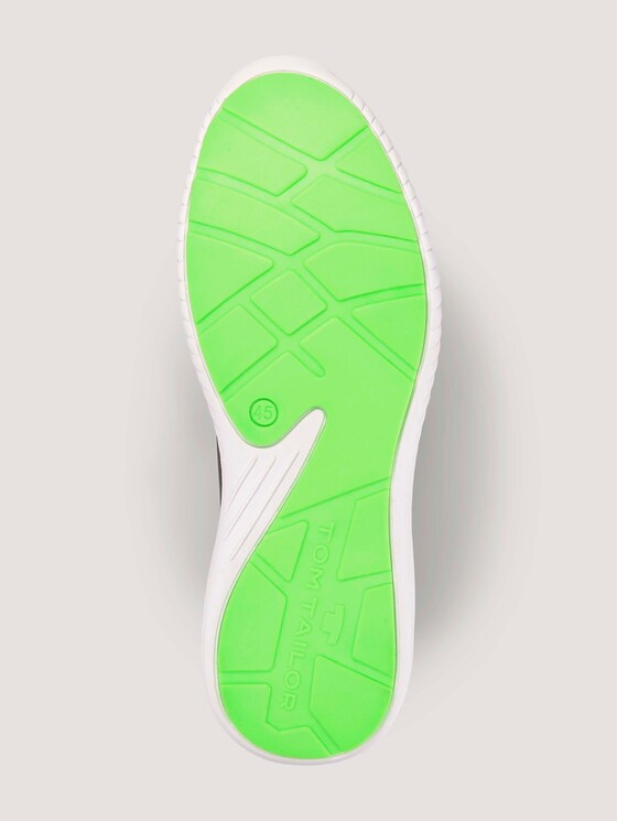 Strukturierte Sneaker - Männer - black-lime Strukturierte Sneaker - Männer - black-lime - 23 - TOM TAILOR