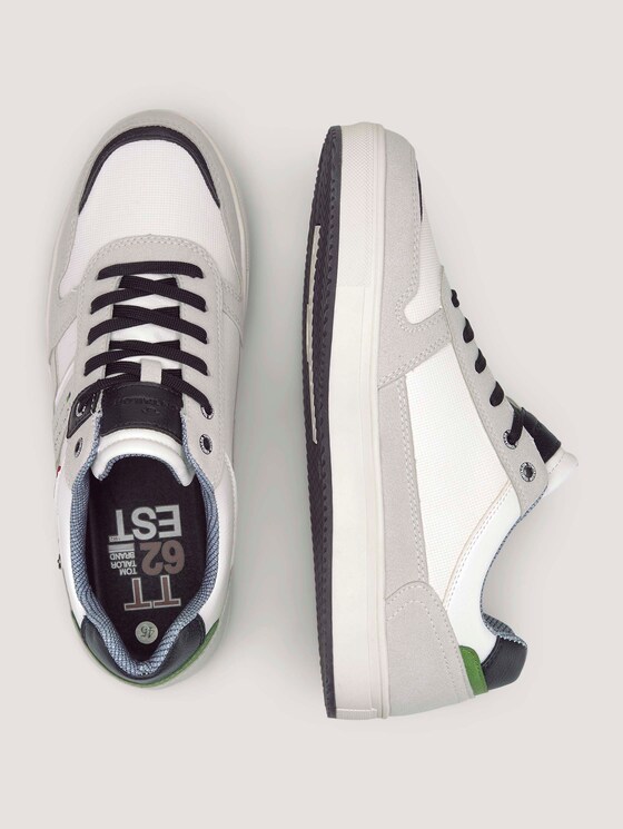 Sneaker mit seitlichen Akzenten - Männer - white Sneaker mit seitlichen Akzenten - Männer - white - 13 - TOM TAILOR