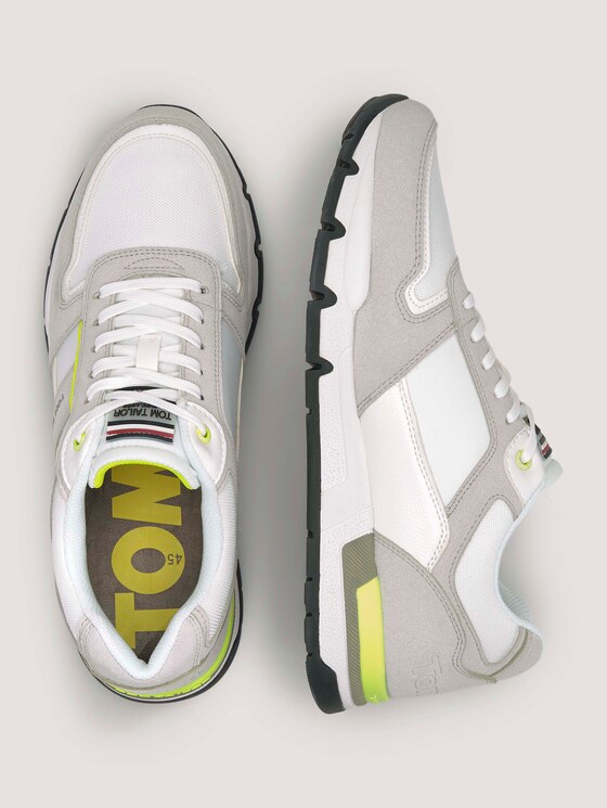 Sneaker mit Farbakzenten - Männer - white Sneaker mit Farbakzenten - Männer - white - 13 - TOM TAILOR