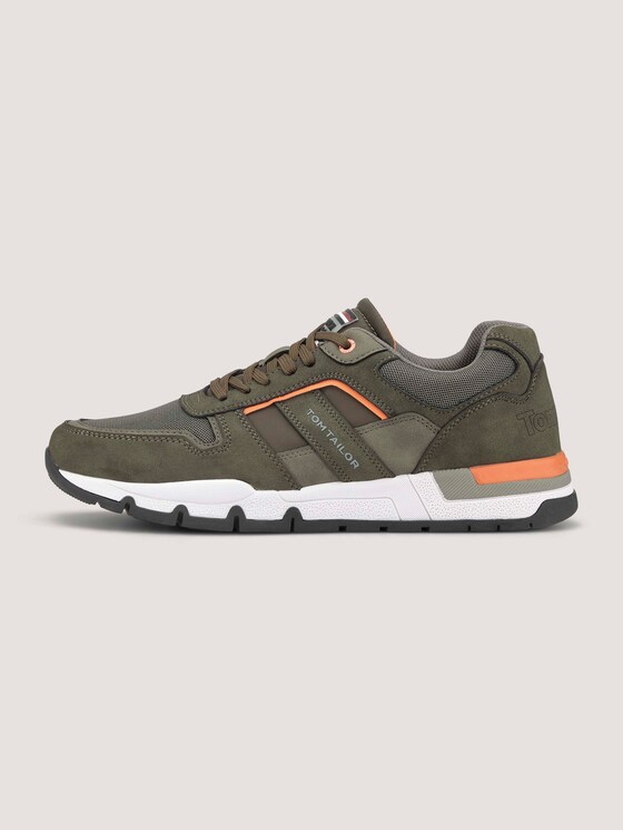 Sneaker mit Farbakzenten - Männer - khaki Sneaker mit Farbakzenten - Männer - khaki - 7 - TOM TAILOR