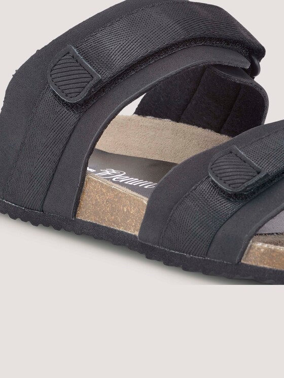 Sandalen mit Klettverschluss - Männer - black Sandalen mit Klettverschluss - Männer - black - 9 - TOM TAILOR Denim