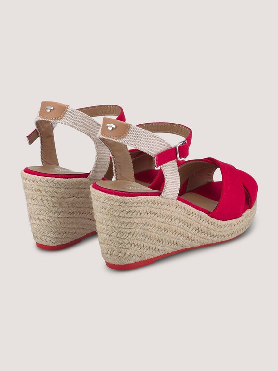 Sandaletten mit Keilabsatz - Frauen - red Sandaletten mit Keilabsatz - Frauen - red - 8 - TOM TAILOR