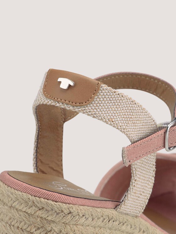 Sandaletten mit Keilabsatz - Frauen - rose Sandaletten mit Keilabsatz - Frauen - rose - 9 - TOM TAILOR
