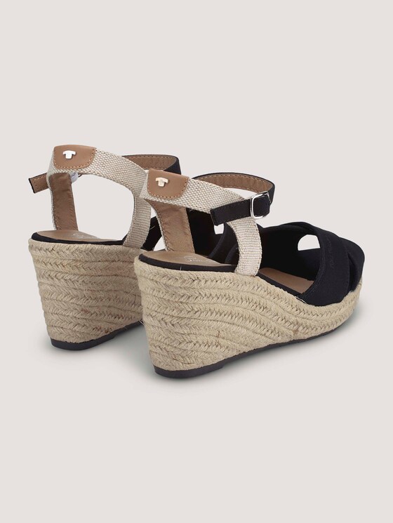 Sandaletten mit Keilabsatz - Frauen - black Sandaletten mit Keilabsatz - Frauen - black - 8 - TOM TAILOR