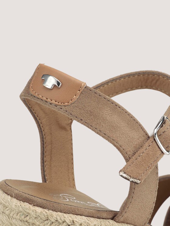 Sandaletten mit Keilabsatz - Frauen - beige Sandaletten mit Keilabsatz - Frauen - beige - 9 - TOM TAILOR