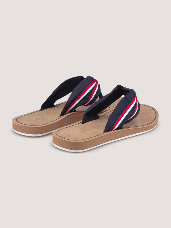 Zehentrenner mit Streifendetail - Frauen - navy Zehentrenner mit Streifendetail - Frauen - navy - 8 - TOM TAILOR