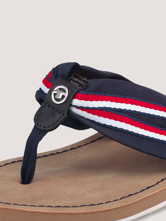 Zehentrenner mit Streifendetail - Frauen - navy Zehentrenner mit Streifendetail - Frauen - navy - 9 - TOM TAILOR