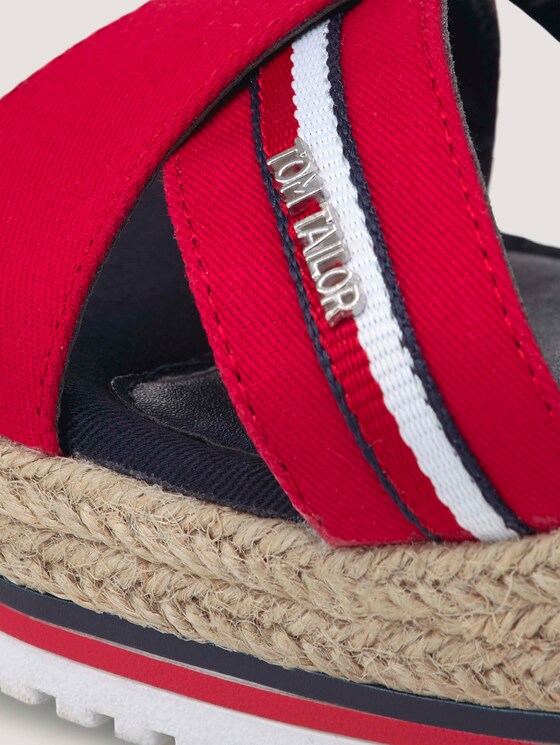 wedge-heel sandals - Women - red wedge-heel sandals - Women - red - 9 - TOM TAILOR