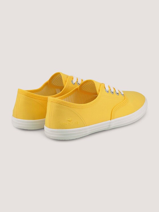 schlichte Stoffsneaker - Frauen - yellow schlichte Stoffsneaker - Frauen - yellow - 8 - TOM TAILOR