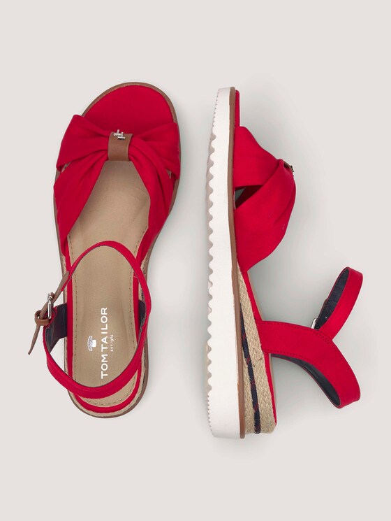 Sandaletten mit Keilabsatz - Frauen - red Sandaletten mit Keilabsatz - Frauen - red - 13 - TOM TAILOR