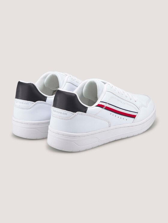 Sneaker mit Streifendetail - Frauen - white Sneaker mit Streifendetail - Frauen - white - 8 - TOM TAILOR