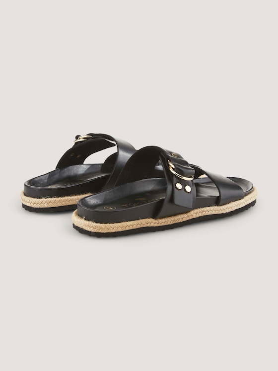 flache Sandale - Frauen - black flache Sandale - Frauen - black - 8 - TOM TAILOR