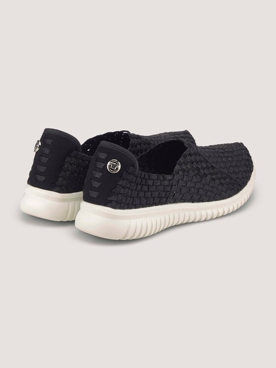 geflochtener Stoffslipper - Frauen - black geflochtener Stoffslipper - Frauen - black - 8 - TOM TAILOR