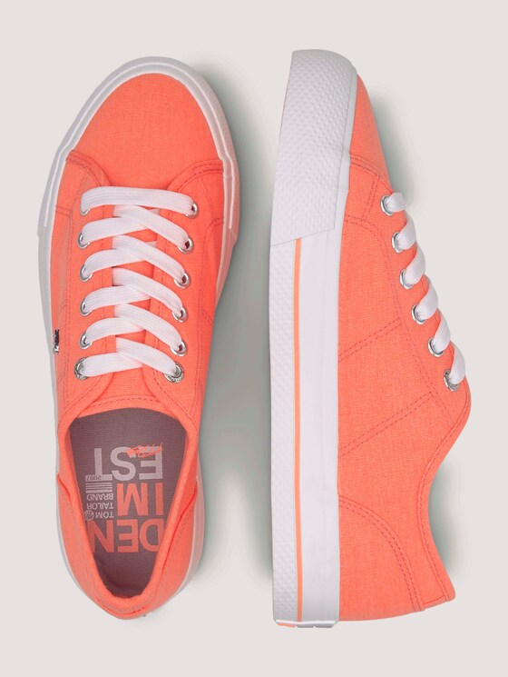 Stoffsneaker - Frauen - neon orange Stoffsneaker - Frauen - neon orange - 13 - TOM TAILOR Denim