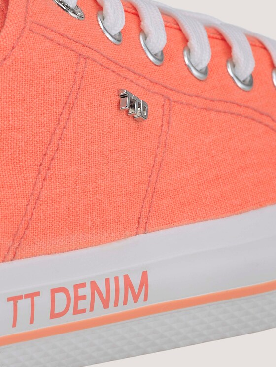 Stoffsneaker - Frauen - neon orange Stoffsneaker - Frauen - neon orange - 9 - TOM TAILOR Denim