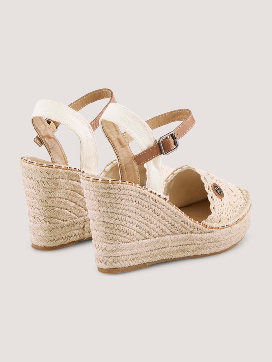 wedge-heel sandals - Women - offwhite wedge-heel sandals - Women - offwhite - 8 - TOM TAILOR Denim