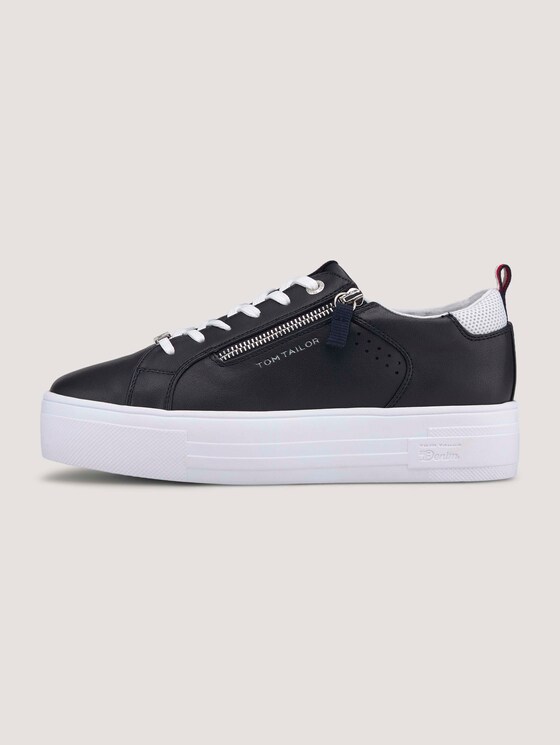 Sneaker mit Reißverschluss-Details - Frauen - navy Sneaker mit Reißverschluss-Details - Frauen - navy - 7 - TOM TAILOR Denim