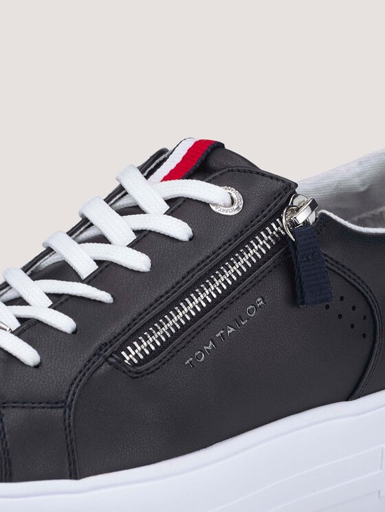 Sneaker mit Reißverschluss-Details - Frauen - navy Sneaker mit Reißverschluss-Details - Frauen - navy - 9 - TOM TAILOR Denim
