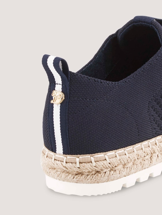 Sneaker mit geflochtener Bastsohle - Frauen - navy Sneaker mit geflochtener Bastsohle - Frauen - navy - 9 - TOM TAILOR Denim