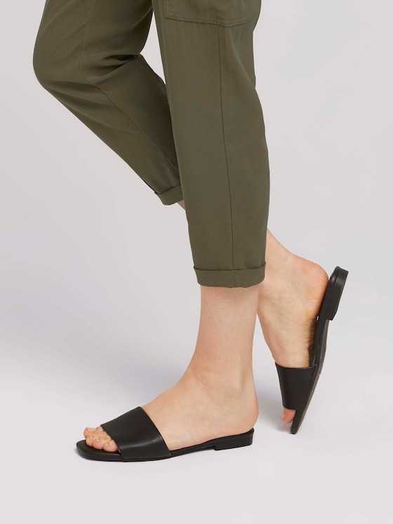 Sandalen mit Absatz - Frauen - black - 5 - TOM TAILOR