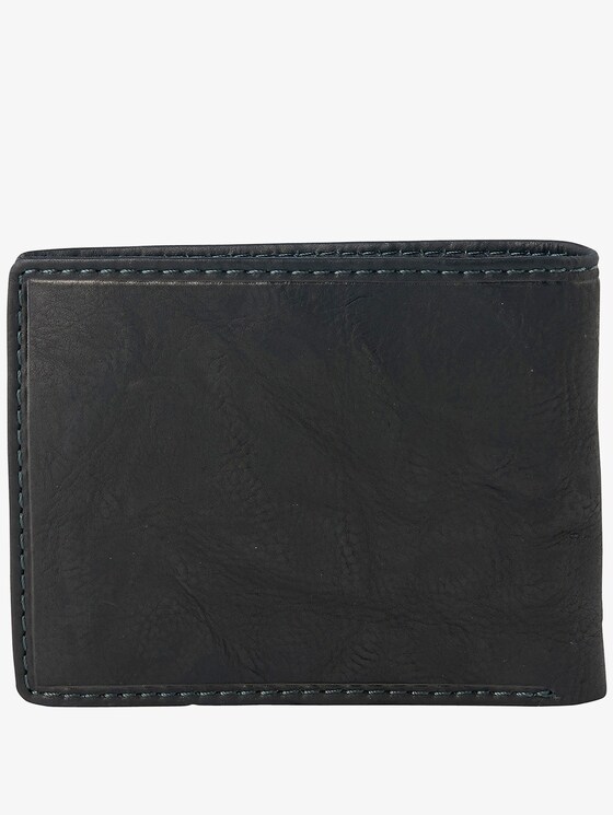 Lederen flip portemonnee - Mannen - schwarz / black Lederen flip portemonnee - Mannen - schwarz / black - 2 - TOM TAILOR